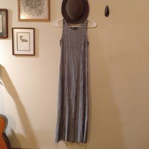 Gingham Summer Dress vintage/ wedding wear
